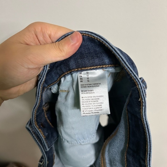 American  Eagle Midi Jean Shorts - Picture 5 of 5